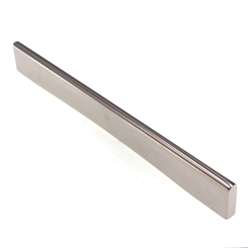 Schaub Aria Cabinet Pull 6 1/4 (160mm), 7 1/2 (192mm) Ctr Satin Nickel 240-15
