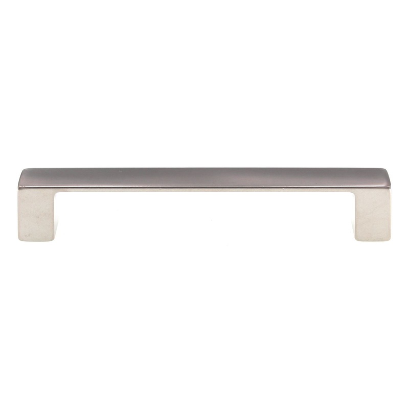 Schaub Classico Flat Cabinet Bar Pull 5 (128mm) Ctr Satin Nickel 221-15S