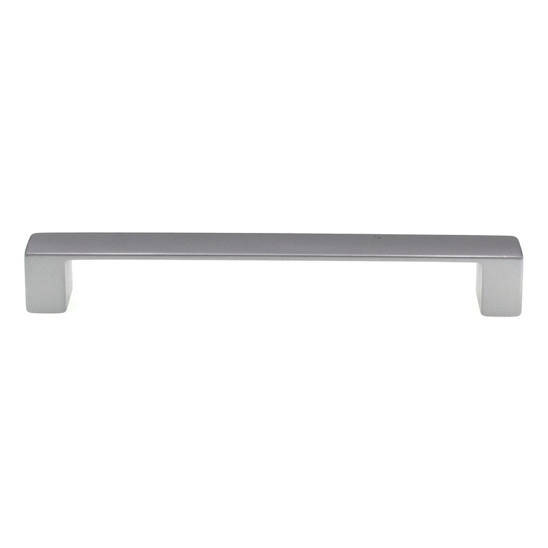 Schaub Classico Flat Cabinet Bar Pull 6 1/4 (160mm) Ctr Matte Chrome 222-M26