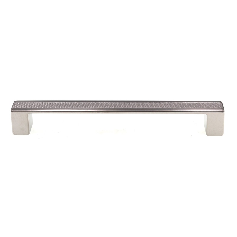 Schaub Classico Flat Cabinet Bar Pull 6 1/4 (160mm) Ctr Satin Nickel 222-15