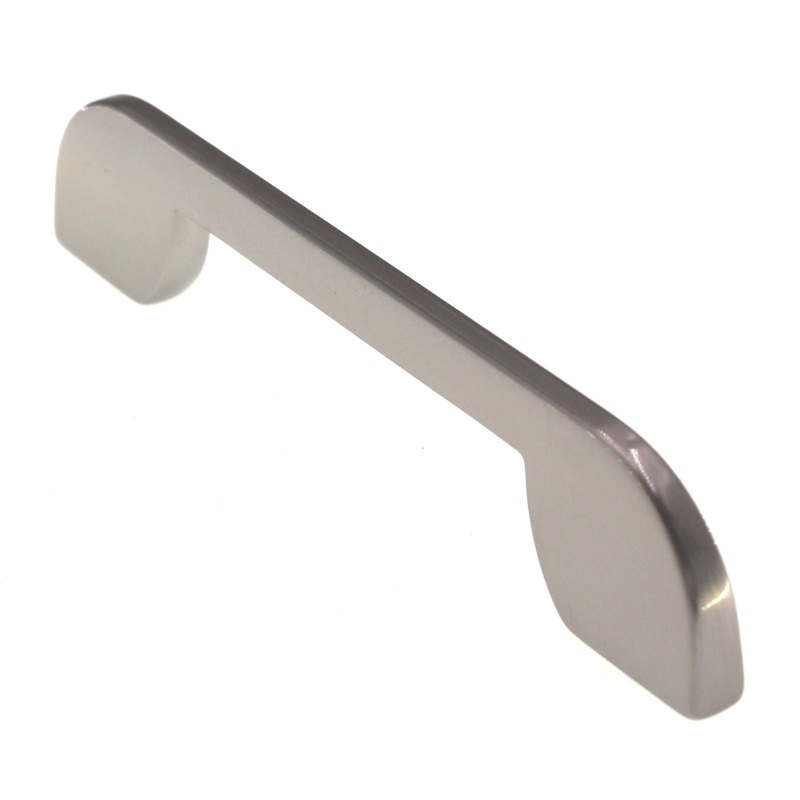 Schaub Profile Arch Pull 3 3/4 (96mm), 5 (128mm) Ctr Satin Nickel 248-096-15