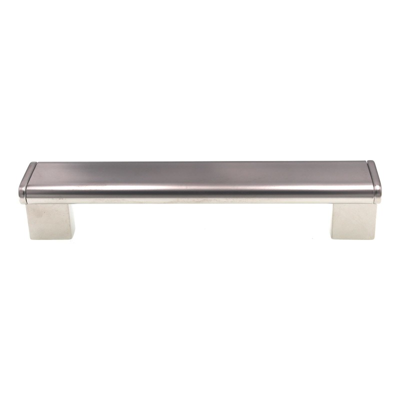 Schaub Tenor Cabinet Bar Pull 6 1/4 (160mm) Ctr Satin Nickel 245-160-15