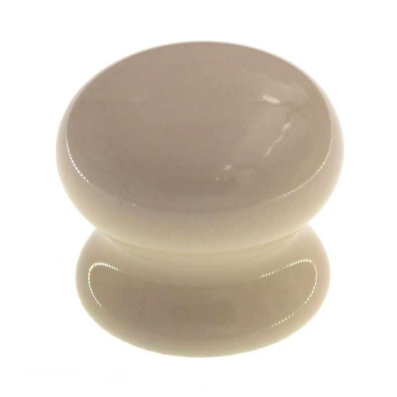 Amerock Allison 1 3/8 Ceramic Mushroom Cabinet Knob Almond 14221AL