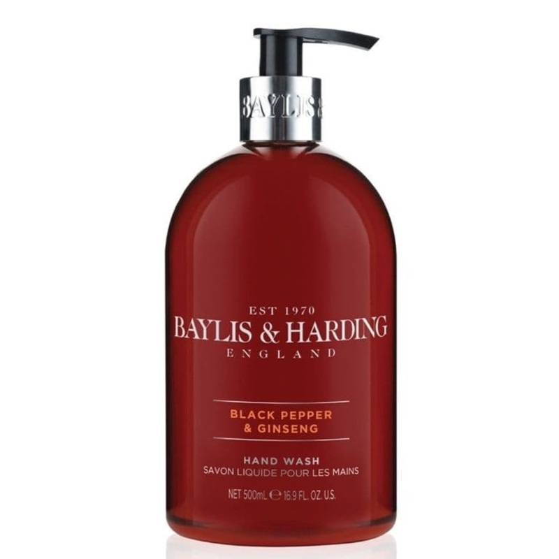 Baylis & Harding Hand Wash 500ml – Black Pepper & Ginseng