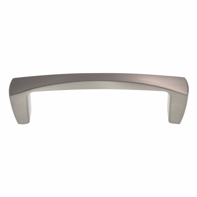 Berenson Aspire 3 3/4 (96mm) Ctr Cabinet Square Pull Brushed Nickel 9231-1BPN-P
