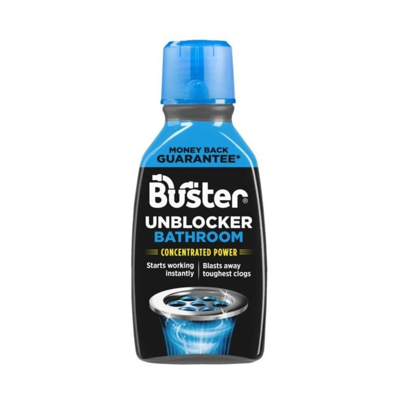 Buster Bathroom Plughole Unblocker – 300ml