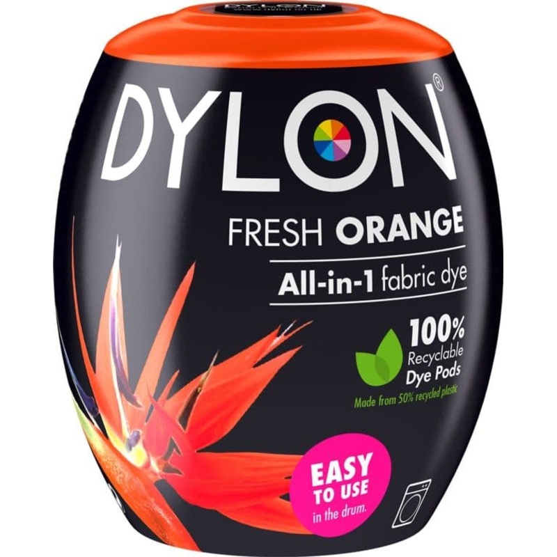Dylon All in 1 Fabric Dye – Fresh Orange