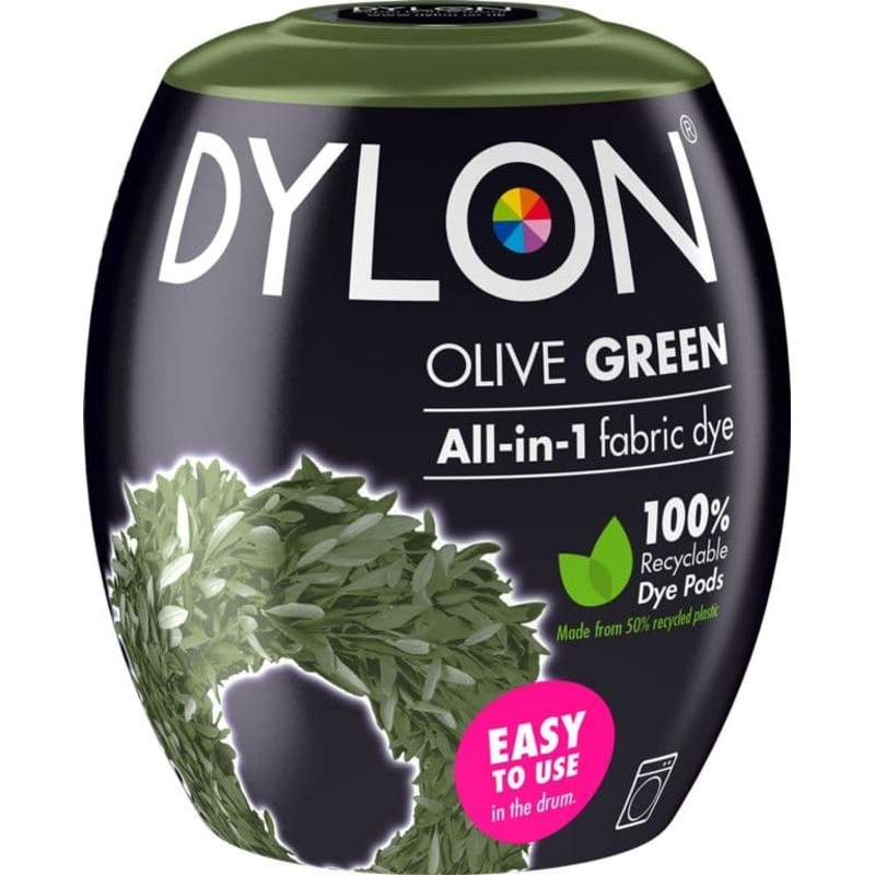 Dylon All in 1 Fabric Dye – Olive Green