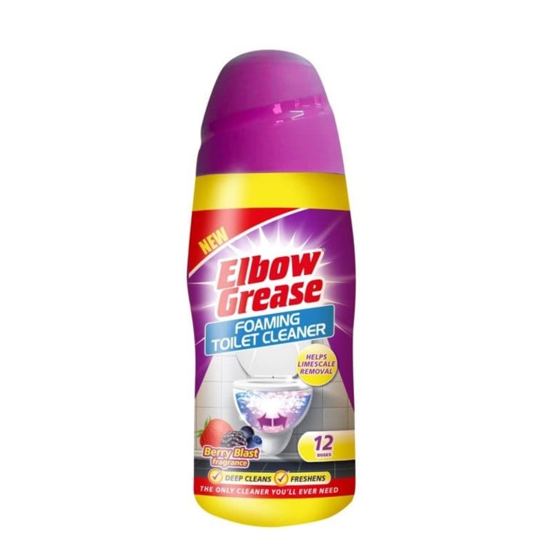 Elbow Grease Foaming Toilet Cleaner – Berry Blast / 500g