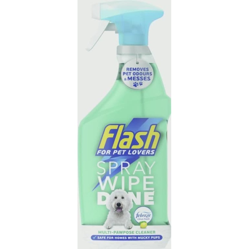 Flash Spray Wipe Done Bathroom Spray 800ml – White Blossom