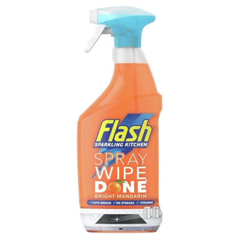 Flash Spray Wipe Done Mandarin – 800ml