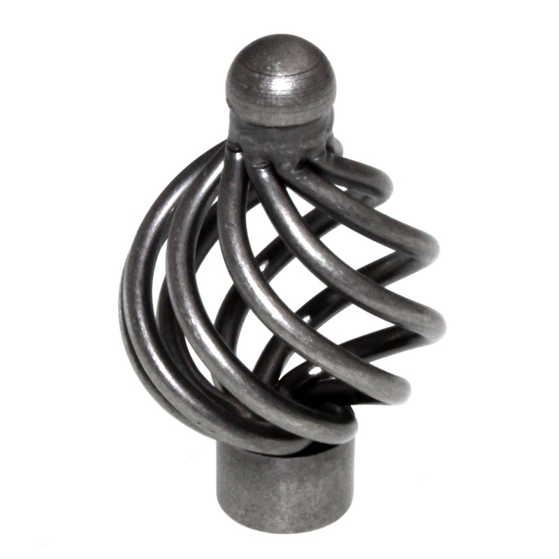 Hafele 1 3/8 Birdcage Cabinet Knob Pewter 119.47.900