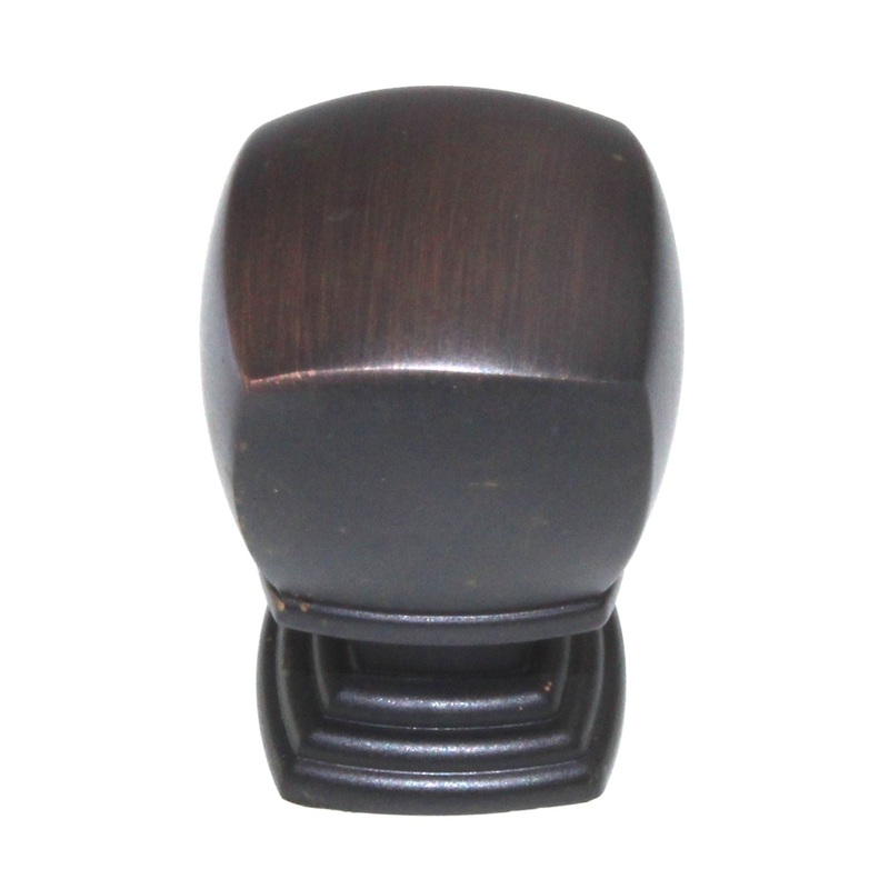 Jeffrey Alexander Katharine 1 Cabinet Knob Brushed Oil Rubbed Bronze 188L-DBAC