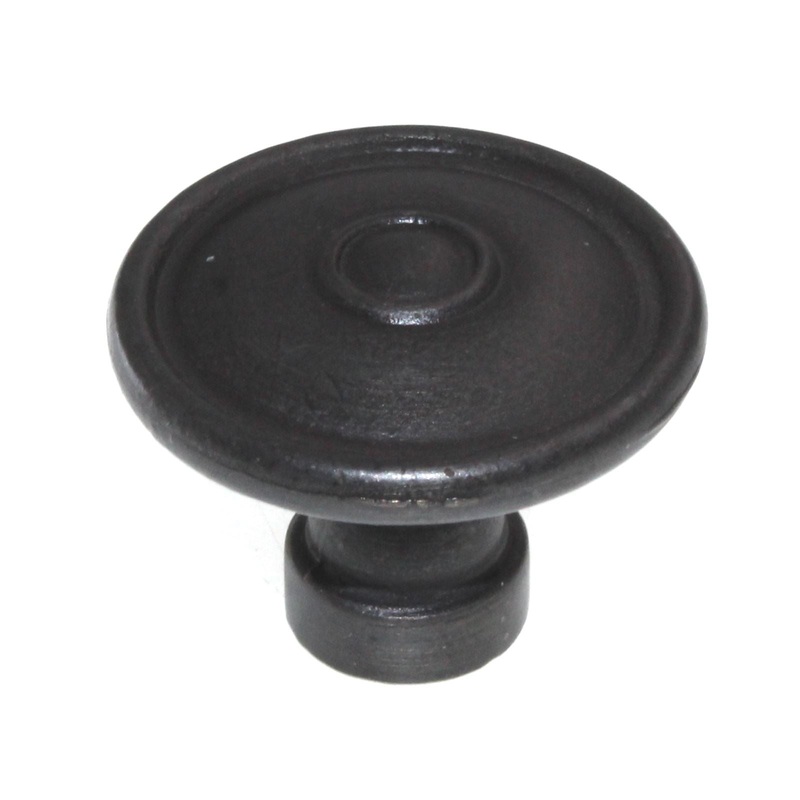 Liberty 1 1/2 Cabinet Knob Rustique Distressed Oil-Rubbed Bronze PN1310-OB-C