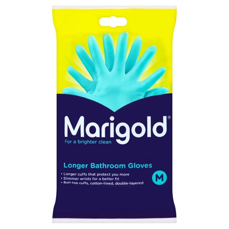 Marigold Bathroom Gloves – Medium