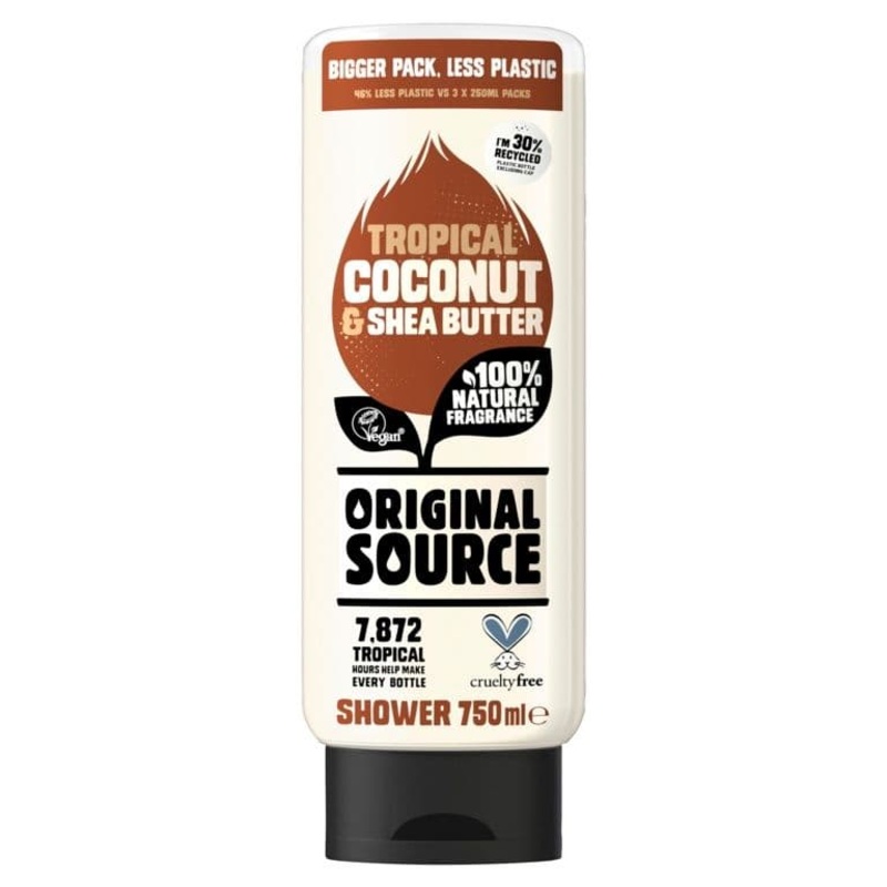 Original Source Coconut & Shea Butter Shower Gel – 750ml