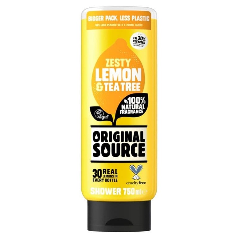 Original Source Zesty Lemon & Tea Tree Shower Gel – 750ml