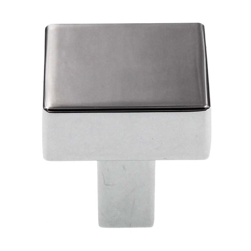 Top Knobs Barrington Channing 1 1/16 Cabinet Knob Polished Chrome TK740PC
