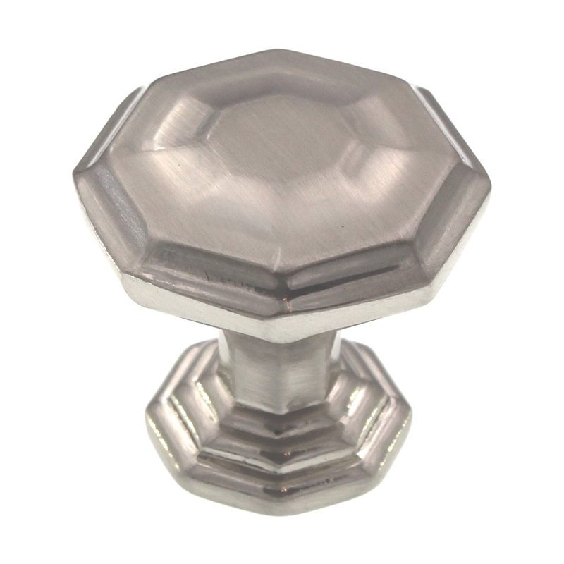 Top Knobs Chareau Chalet 1 1/8 Cabinet Knob Brushed Satin Nickel TK340BSN