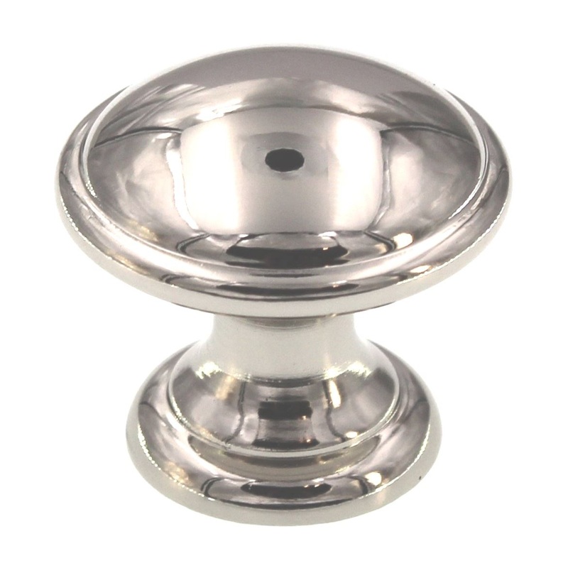 Top Knobs Dakota 1 1/4 Mushroom Cabinet Knob Polished Nickel M1582