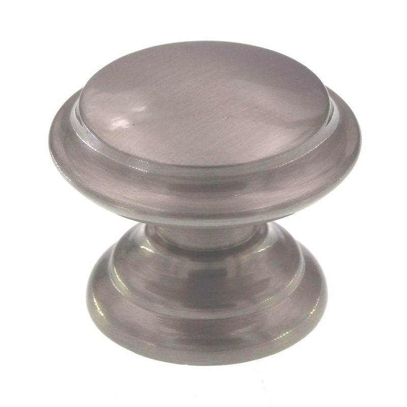 Top Knobs Dakota Asbury 1 3/8 Flat Top  Cabinet Knob Brushed Satin Nickel M1303