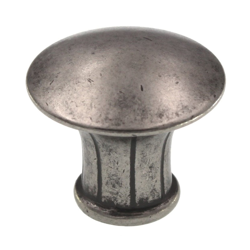 Top Knobs Edwardian Lund 1 1/4 Cabinet Knob Antique Pewter M911