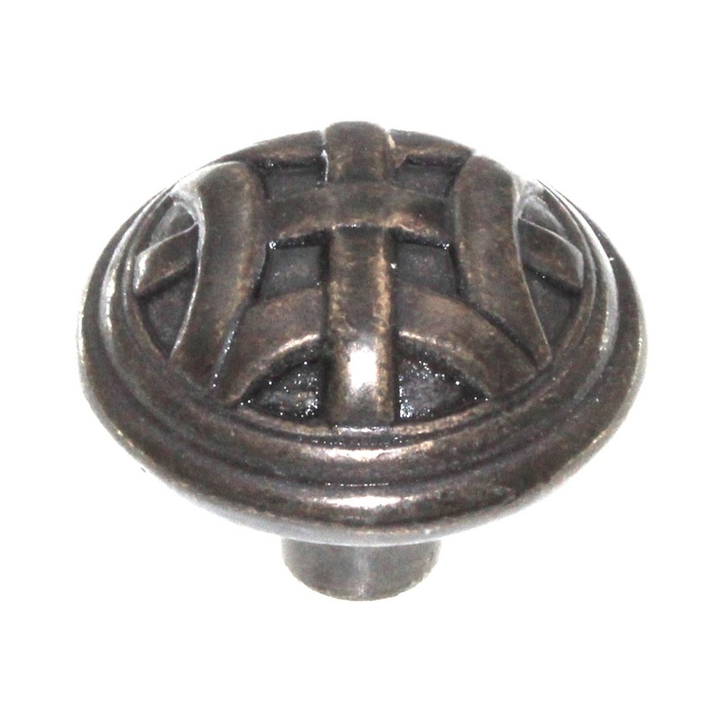 Top Knobs Tuscany Celtic 1 1/4 Mushroom Cabinet Knob German Bronze M160