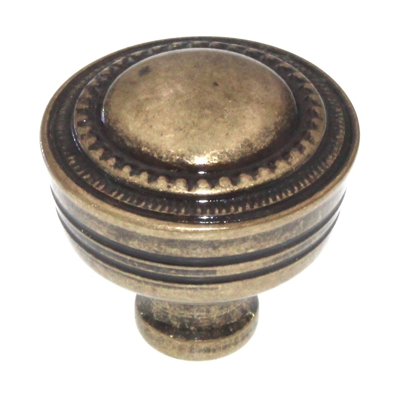 Top Knobs Tuscany Contessa Hollow Brass 1 1/4 Cabinet Knob German Bronze M200