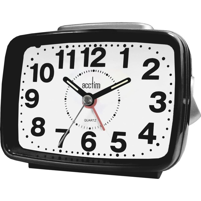 Acctim Titan 2 Sweep Seconds Hand Alarm – Black