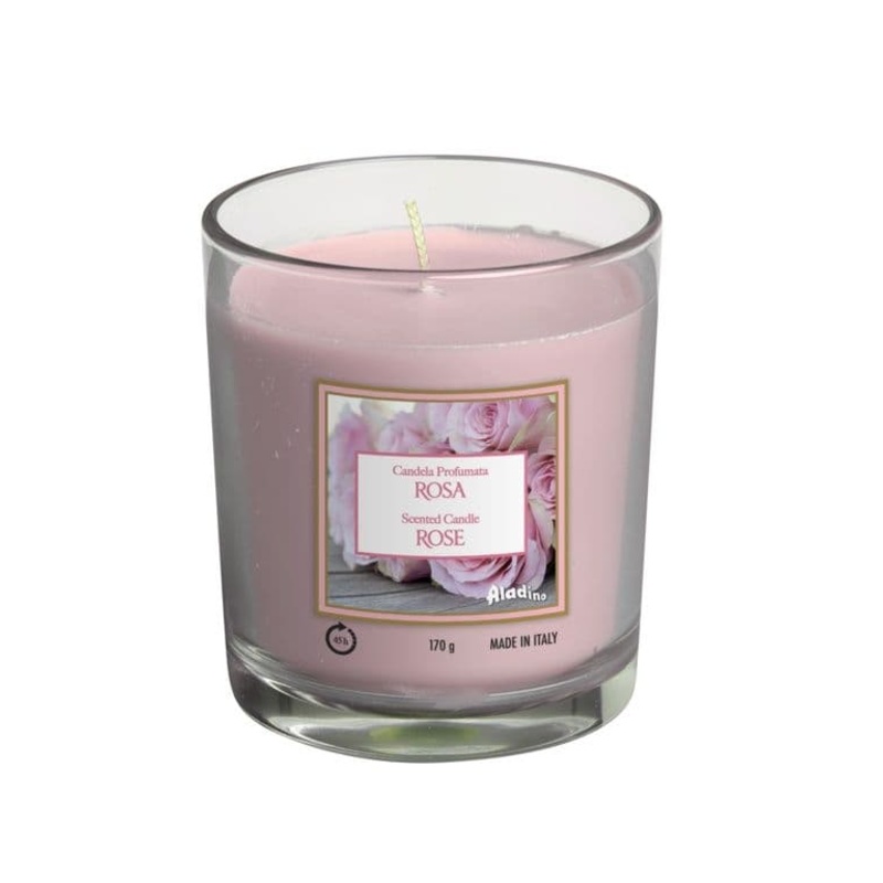 Aladino Medium Candle Jar – Rose
