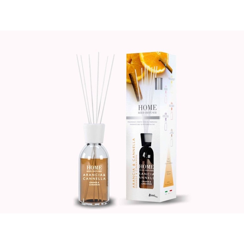 Aladino Reed Diffusers – Orange & Cinnamon