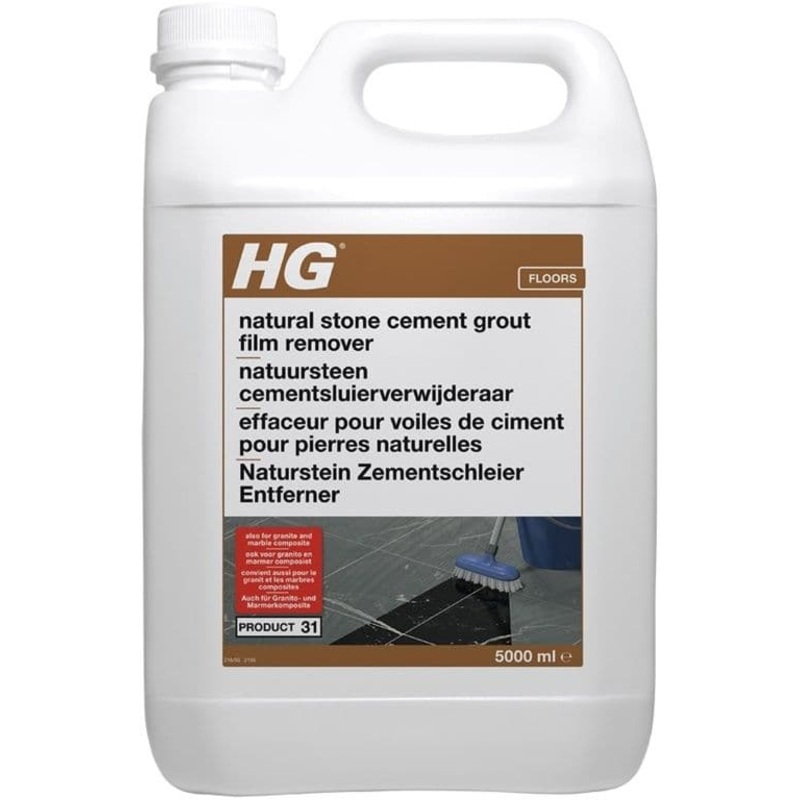HG Natural Stone Cement Lime Film Remove – 5L