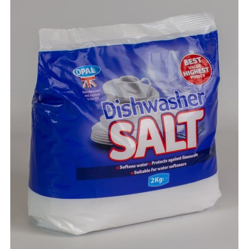 Opal Dishwasher Salt Granules – Poly Bag 2kg