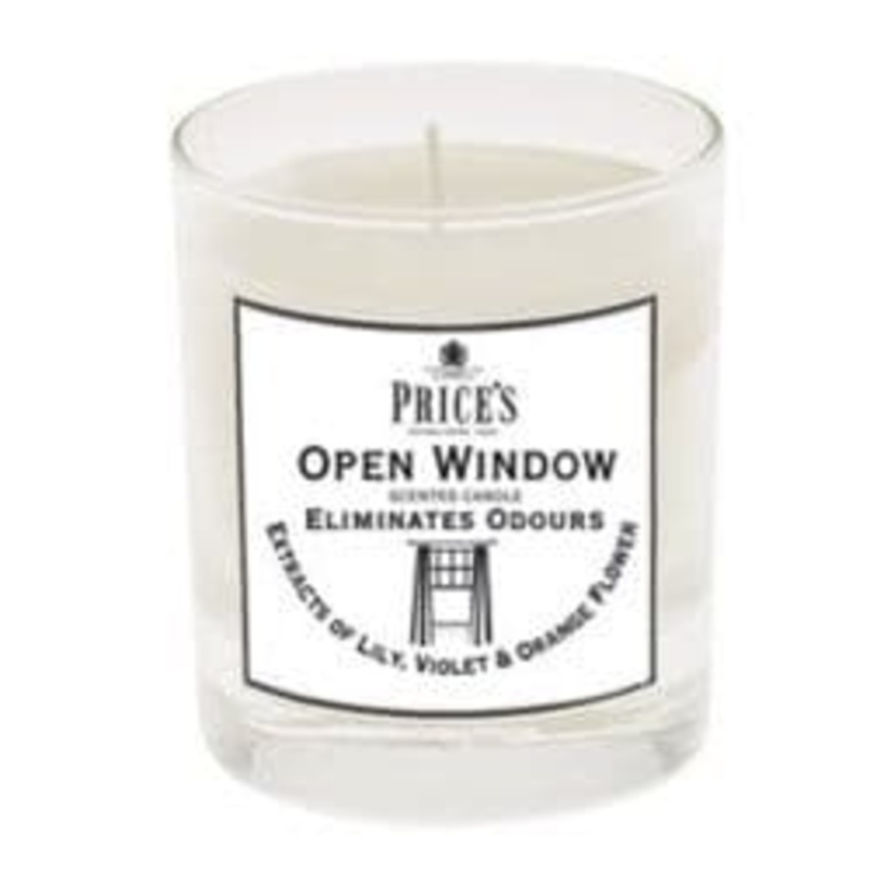 Price’s Candles Scented Jar – Open Window