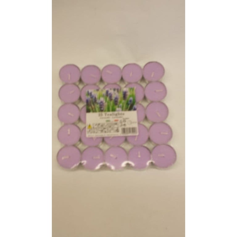 Price’s Candles Tealights Pack 25 – Lavender