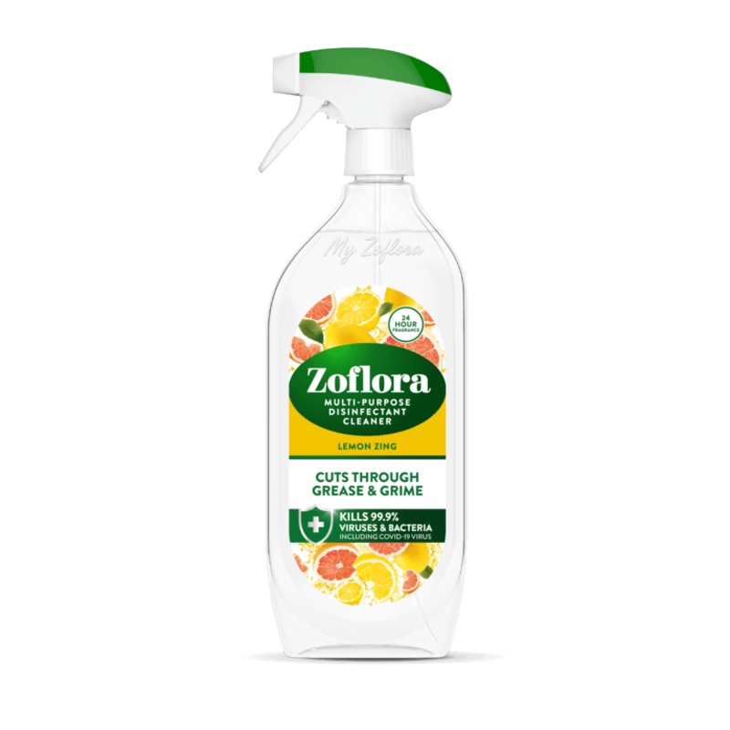 Zoflora Multi Purpose Disinfectant Cleaner – 800ml Lemon Zing