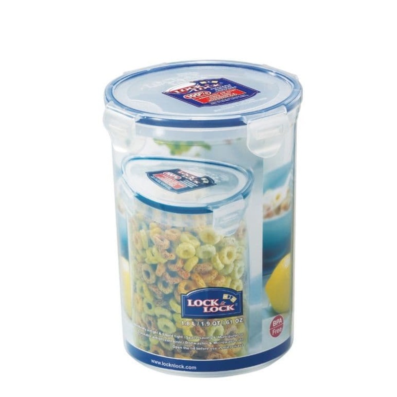 Locknlock Round Food Storage Container – 1.8L