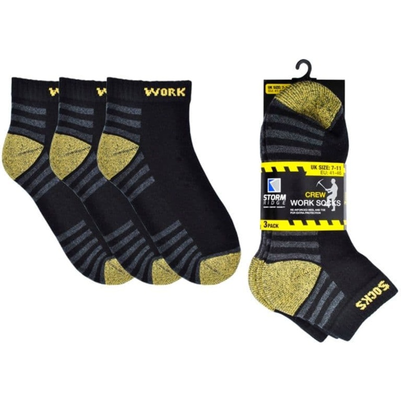 RJM Mens Work Socks – Pack 3