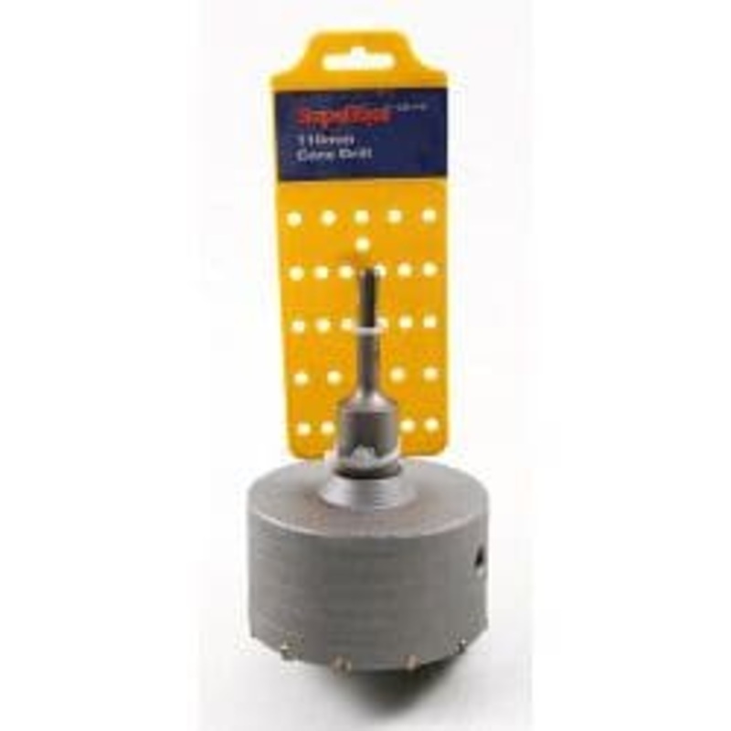SupaTool Core Drill & Arbor – 110mm