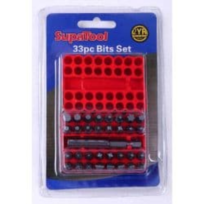 SupaTool Drill/Driver Bits – 33 piece