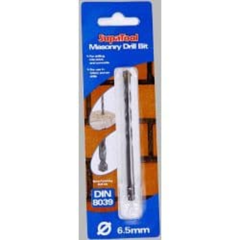 SupaTool Masonry Drill Bit – 6.5mm x 100mm