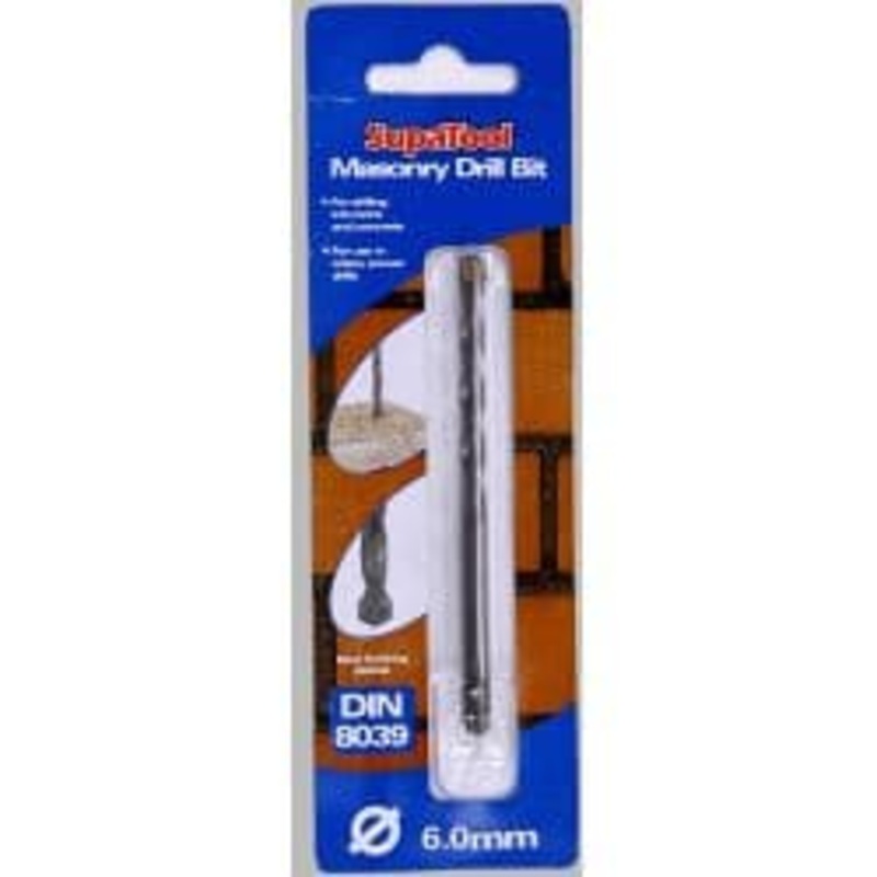 SupaTool Masonry Drill Bit – 6mm x 150mm
