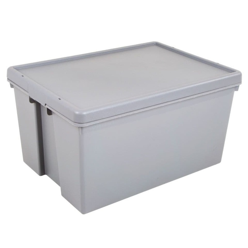 Wham 100% Upcycled Heavy Duty Box & Lid – 96L Various