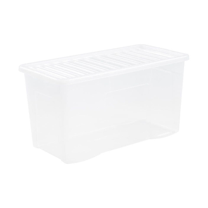 Wham Clip Lid Box – 110L Clear