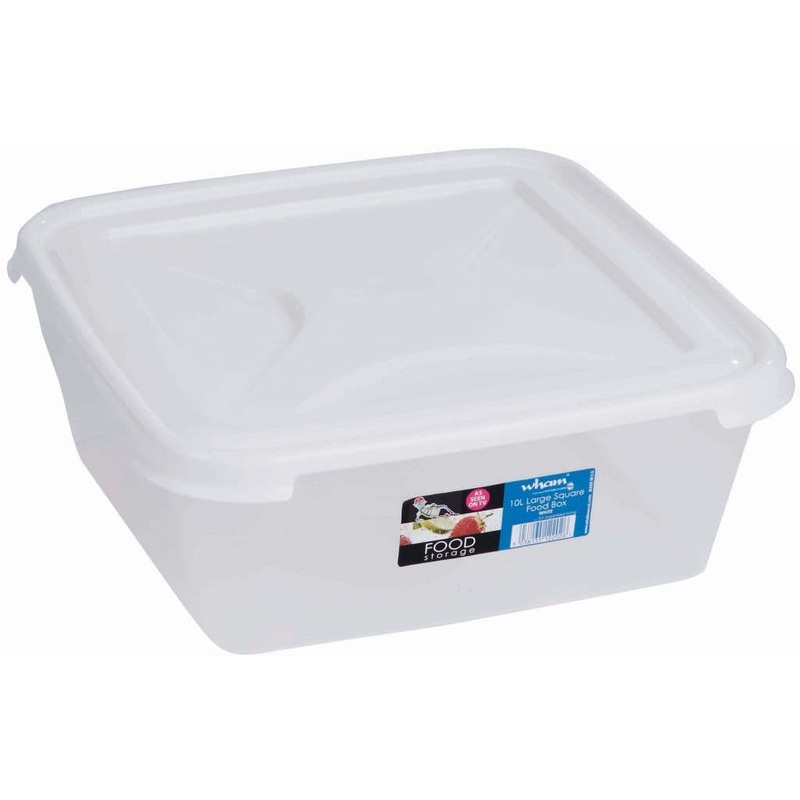 Wham Square Food Stroage 10 L – White
