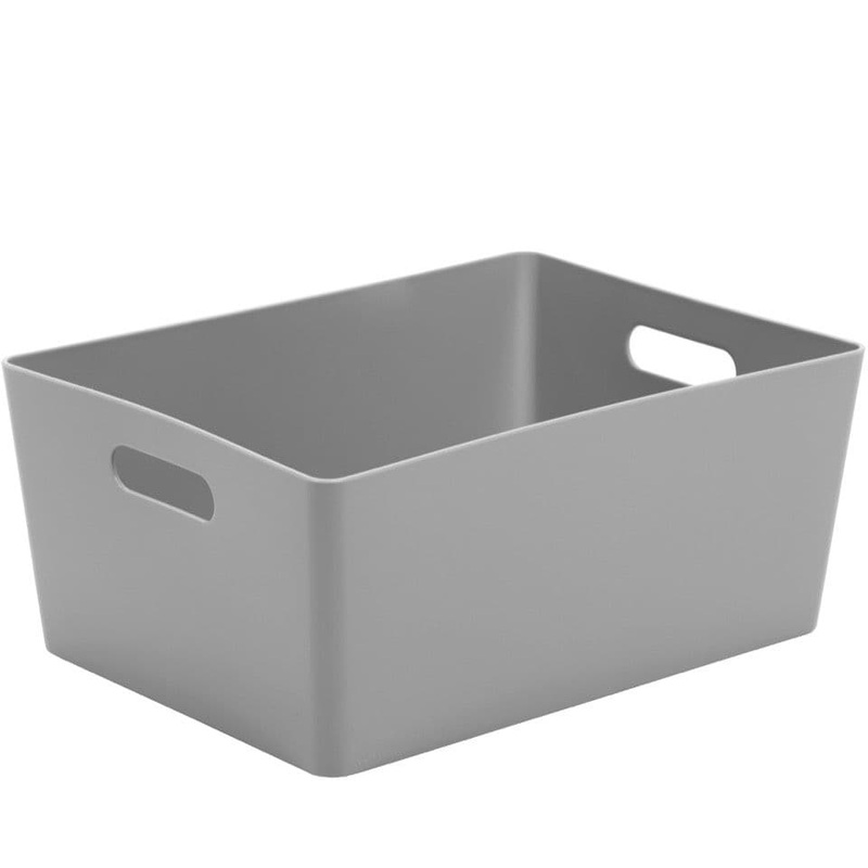 Whatmore Rectangular Studio Box – 26 x 35 x 15cm Cool Grey
