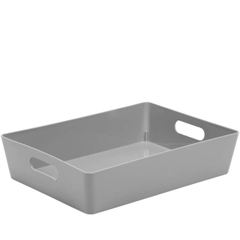 Whatmore Rectangular Studio Box – 26 x 35 x 8cm Cool Grey