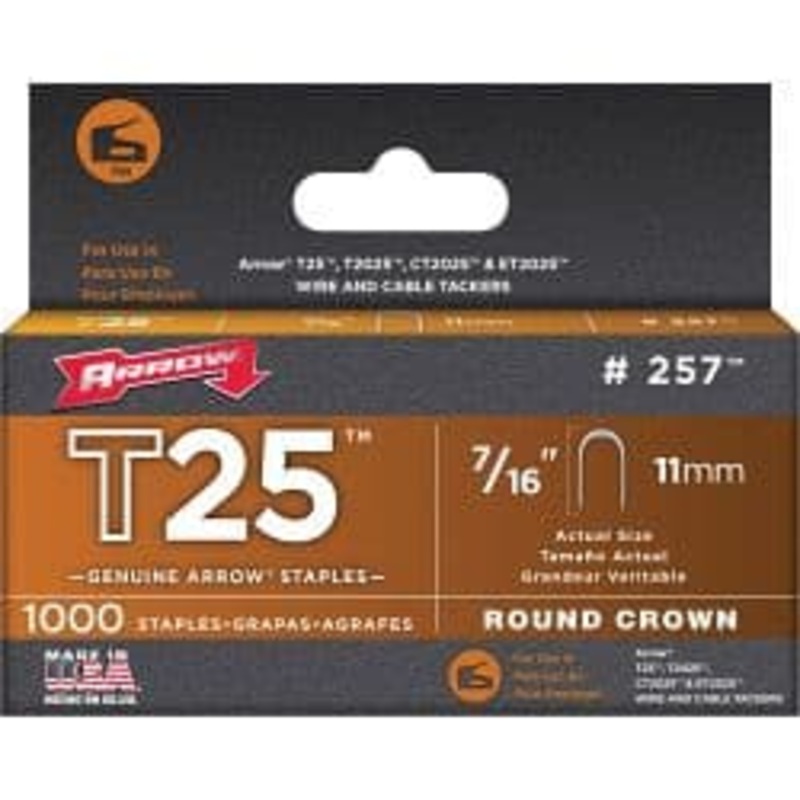 Arrow T25 Staples – 11mm