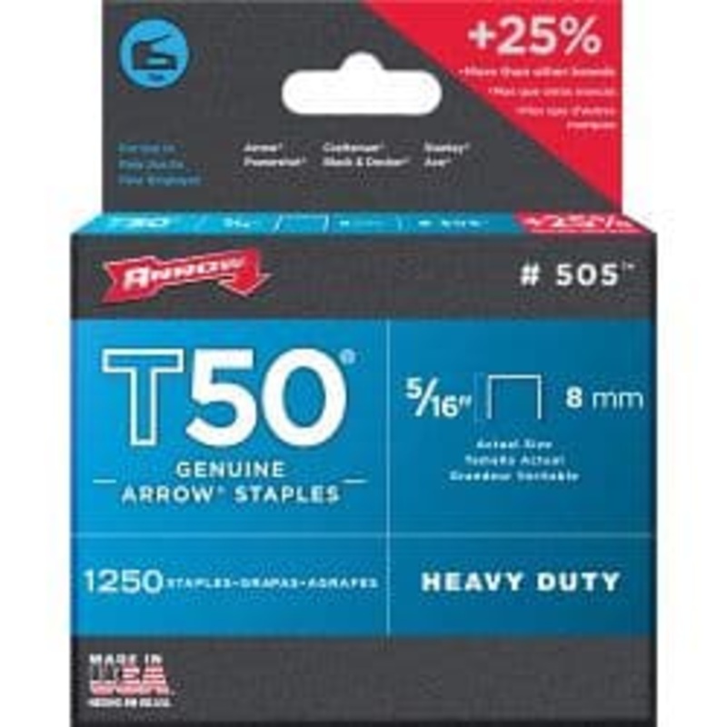 Arrow T50 Staples – 8mm