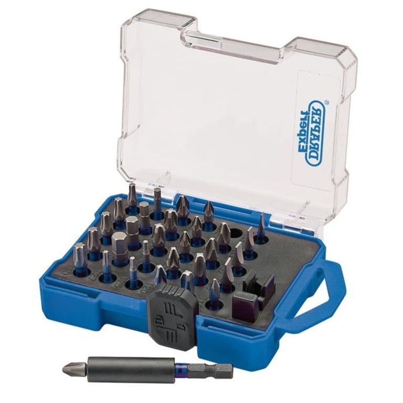 Draper Expert Impact Screwdriver Bit Set – 31 Piece